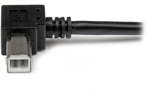 Câble StarTech USB-A vers USB-B coudé USB 2.0 - 2 m - Noir