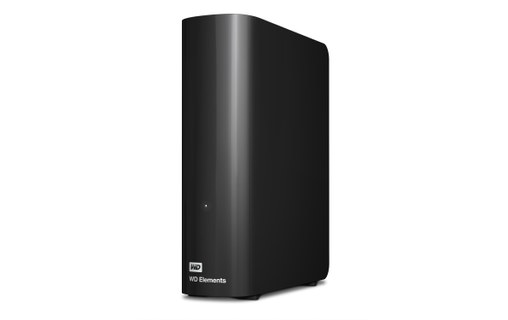 Western Digital WD Elements Desktop 3 To - Noir - Disque dur externe