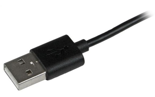 StarTech.com Câble Apple Lightning coudé vers USB de 2 m pour iPhone / iPod / iP