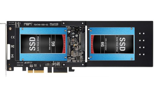 Sonnet Tempo SSD SATA 6 Gb/s - Carte PCIe 2.0