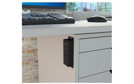 StarTech.com Hub USB 3.0 Alimenté de 4 ports avec Station de Recharge de 3 ports