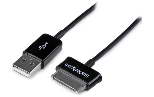 StarTech.com Câble Connecteur Dock vers USB pour Samsung Galaxy Tab 3 m - Noir