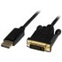 Câble DisplayPort 1.2 vers DVI-D Actif - StarTech - 1,8 m - Noir