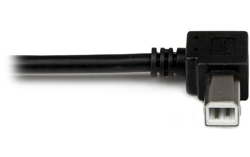 StarTech.com Câble USB 2.0 A vers USB B Coudé à Gauche Mâle / Mâle pour impriman
