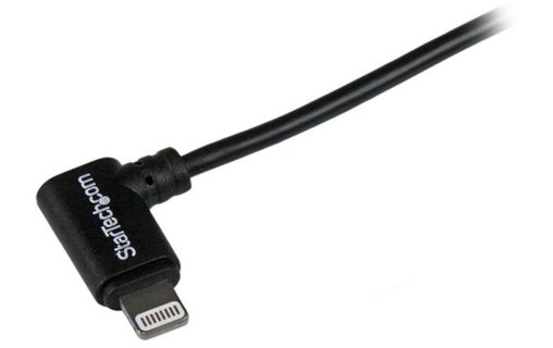 StarTech.com Câble Apple Lightning coudé vers USB de 2 m pour iPhone / iPod / iP