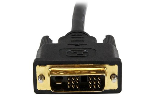 Câble HDMI vers DVI-D - StarTech - 1,5 m - Noir