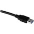 Rallonge StarTech USB-A vers USB-A femelle coudé 5 Gbit/s - 1,5 m - Noir