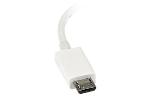 StarTech.com Câble adaptateur Micro USB vers USB Host OTG de 12cm - Mâle / Femel