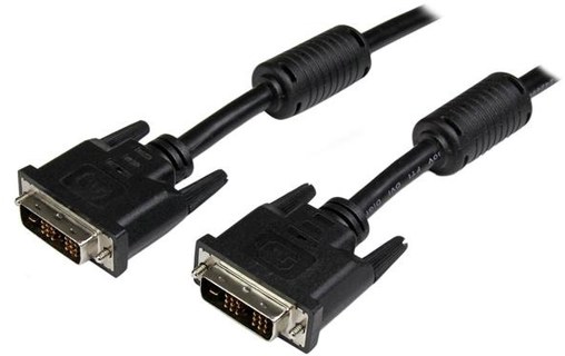 StarTech.com Câble DVI-D Single Link de 5m - Cordon DVI vers DVI pour écran numé
