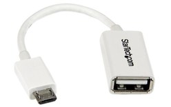 StarTech.com Câble adaptateur Micro USB vers USB Host OTG de 12cm - Mâle / Femel