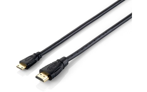 Câble HDMI 1.4 vers mini HDMI - Equip - 2 m - Noir