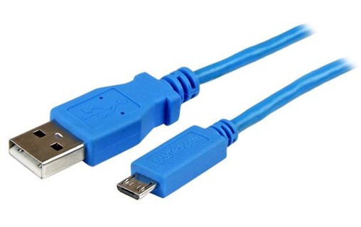 StarTech.com Câble de charge /synchronisation mobile USB A vers Micro B slim de