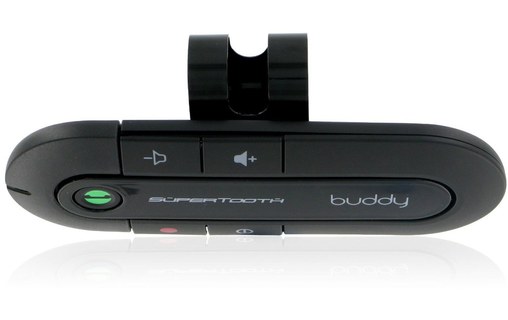 SuperTooth Buddy Noir - Kit mains libres Bluetooth pour voiture