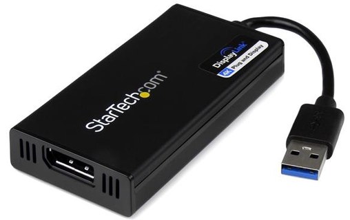 StarTech Adaptateur vidéo DisplayLink USB 3.0 vers DisplayPort 4K