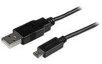 Câble StarTech USB-A vers micro-USB-A USB 2.0 - 15 cm - Noir