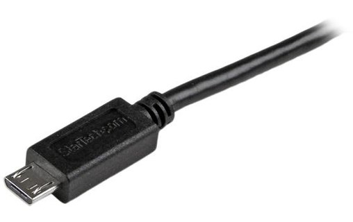 StarTech.com Câble de charge /synchronisation mobile USB A vers Micro B mince de