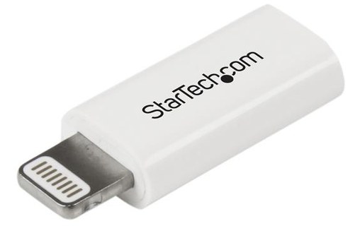 StarTech.com Adaptateur Apple Lightning à 8 broches vers Micro USB pour iPhone /