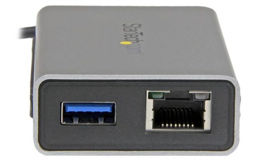 StarTech.com Adaptateur Thunderbolt vers Gigabit Ethernet plus USB 3.0 - Convert