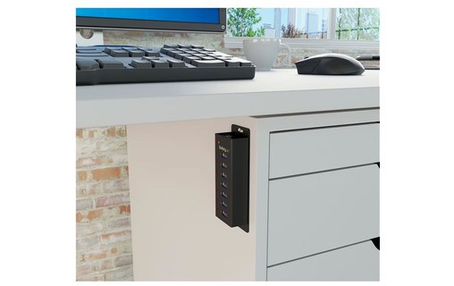 StarTech.com Hub USB 3.0 à 7 ports - Concentrateur USB à montage mural / sur bur