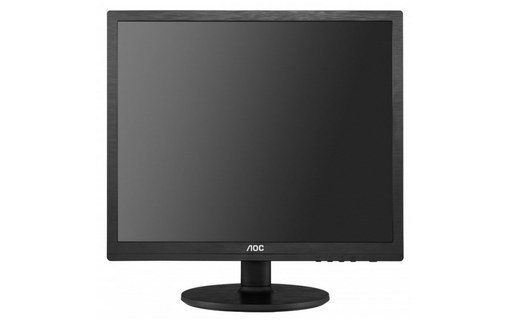 AOC I960SRDA 19 Non pris en charge IPS Noir écran plat de PC