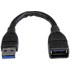 Rallonge StarTech USB-A vers USB-A femelle 5 Gbit/s - 15,2 cm - Noir