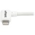 StarTech.com Câble Lightning coudé vers USB de 2 m - Blanc