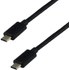 Câble MCL USB-C vers USB-C 10 Gbit/s - 1 m - Noir