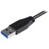 Câble StarTech USB-A vers micro-USB-A coudé 5 Gbit/s - 50 cm - Noir
