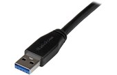 Câble StarTech USB-A vers USB-B 5 Gbit/s - 10 m - Noir