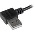 Câble StarTech USB-A vers micro-USB-A coudé (angle droit) USB 2.0 - 2 m - Noir