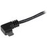 Câble StarTech USB-A vers micro-USB-A coudé (angle droit) USB 2.0 - 2 m - Noir