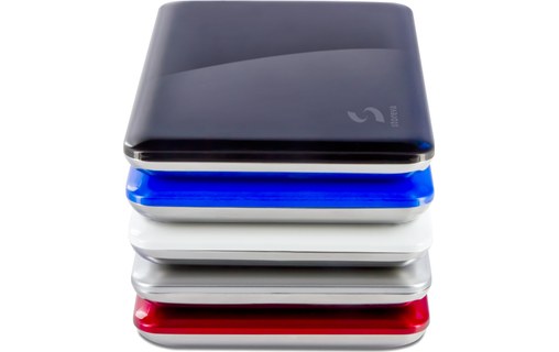 Storeva Xslim USB-C 1 To - Rouge - Disque dur externe USB-C / USB-A