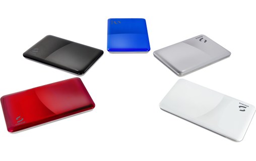 Storeva Xslim USB-C 1 To - Rouge - Disque dur externe USB-C / USB-A