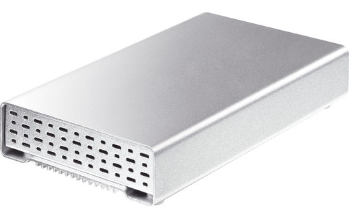 Boîtier disque dur 2,5 Storeva AluICE mini Turbo SATA vers USB 3.0/Firewire 800