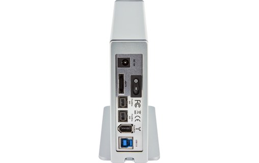 Storeva SilverDrive Quattro U3 2 To 7200 tr/min USB-C, USB 3.0, eSATA, FW800/400