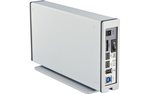 Storeva SilverDrive Quattro U3 2 To 7200 tr/min USB-C, USB 3.0, eSATA, FW800/400