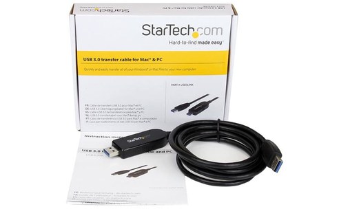 StarTech.com Câble USB 3.0 de transfert de données pour Mac et Windows