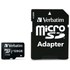 Carte microSDXC Verbatim Premium 128 Go avec adaptateur SD