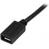 StarTech.com Câble d'extension Micro USB de 50 cm - M/F - Noir