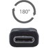 Câble MCL USB-C vers USB-C 10 Gbit/s - 1 m - Noir