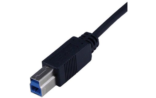 Câble MCL USB-C vers USB-B 5 Gbit/s - 1 m - Noir