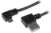 Câble StarTech USB-A vers micro-USB-A coudé (à droite) USB 2.0 - 1 m - Noir