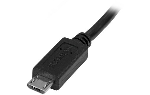StarTech.com Câble d'extension Micro USB de 50 cm - M/F - Noir