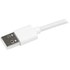 StarTech.com Câble Lightning coudé vers USB de 1 m - Blanc