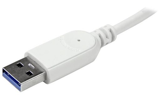StarTech.com Hub USB 3.0 compact à 4 ports avec câble intégré - Argent