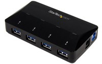 StarTech.com Hub USB 3.0 à 4 ports plus port dédié à la charge de 2,4 A