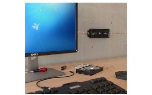 StarTech.com ST1030USBM USB 3.0 (3.1 Gen 1) Type-B 5000Mbit/s Noir hub & concent