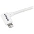 StarTech.com Câble Lightning coudé vers USB de 1 m - Blanc