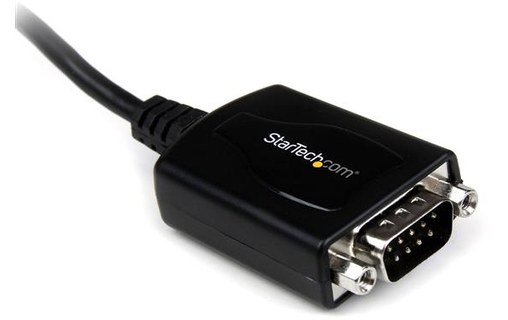 StarTech.com Câble Adaptateur de 30cm USB vers Série DB9 RS232 - Mémorisation de