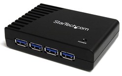 StarTech.com Hub SuperSpeed USB 3.0 noir 4 ports